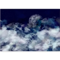 Artgeist, Tapete, Fototapete - Journey to the Moon (250 x 175 cm)