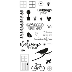 Clear Stempel-Set "Welcome Home"