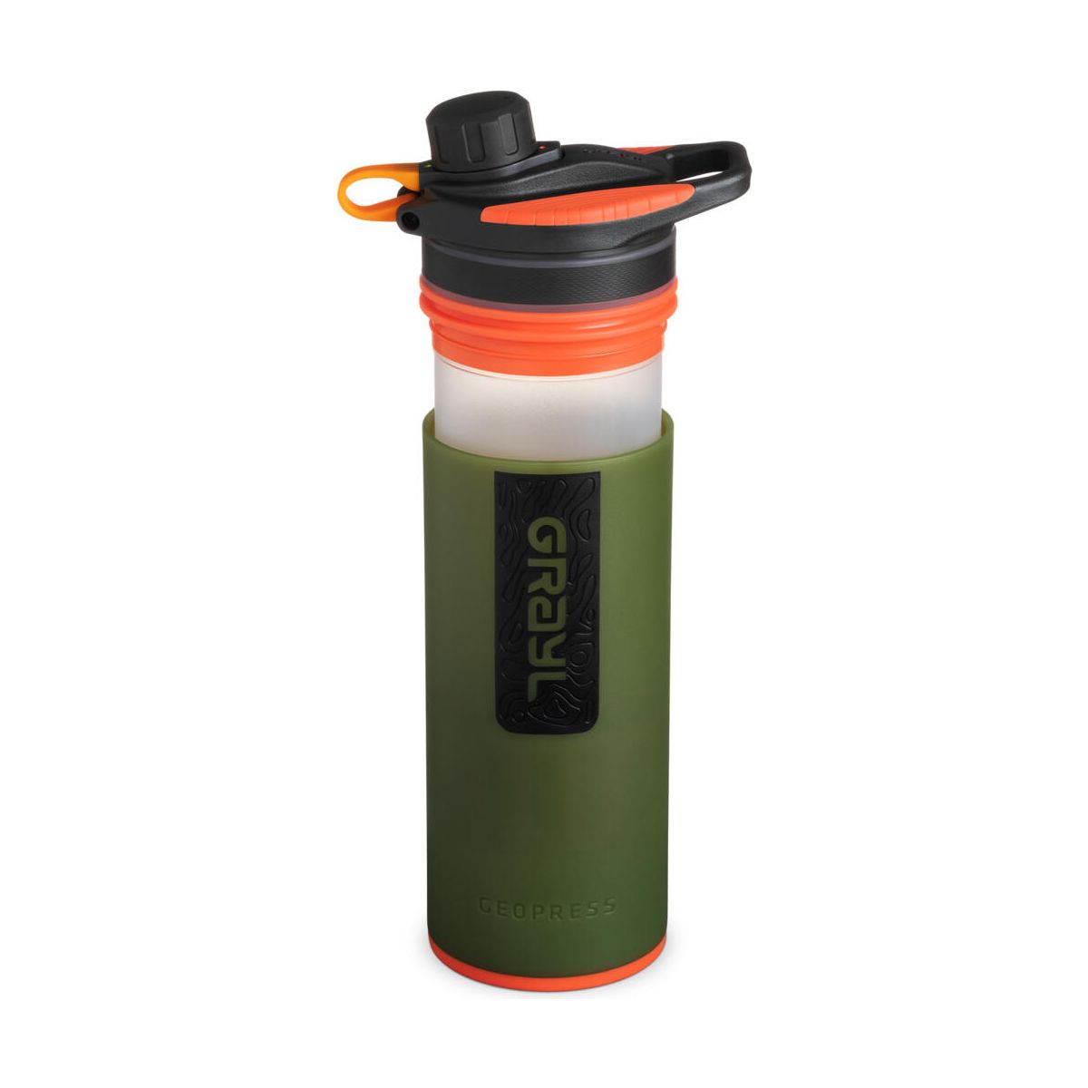 Grayl Geopress Wasserfilterflasche oasis green (OAS-hardware) 400-OAS