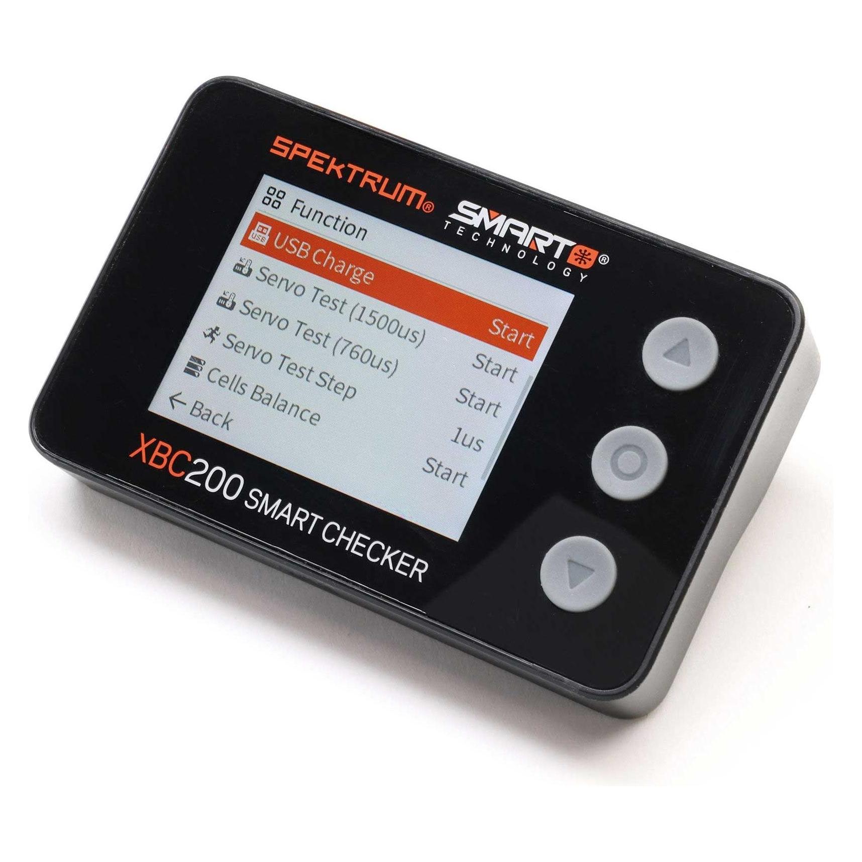 Spektrum XBC200 Smart LiPo Battery Checker & Servo Tester (SPMXBC200)