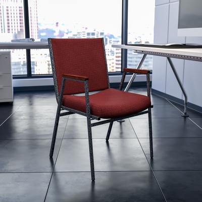 Heavy Duty Stack Chair with Arms