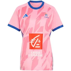 Adidas, Damen, Sportshirt, FFHB 3RD Jersey W (L), Pink
