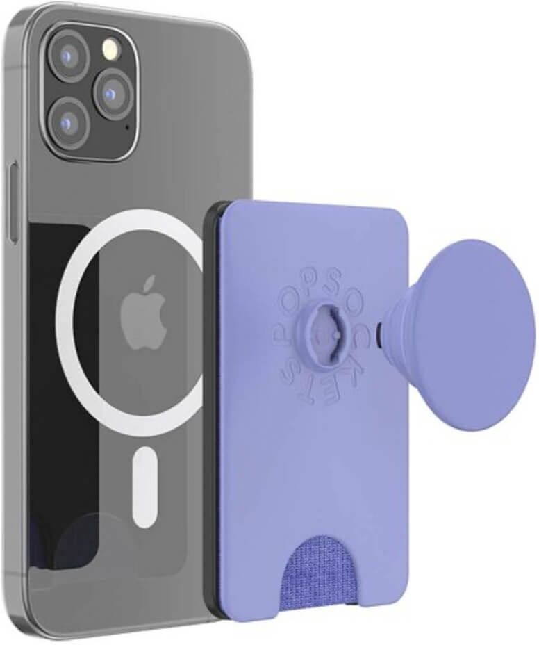PopSockets PopWallet+ MagSafe Deep Periwinkle Irrotettava Korttikotelo