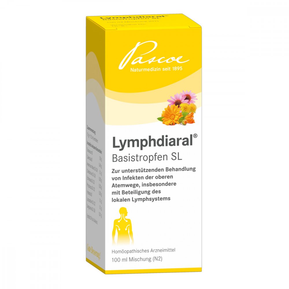 Pascoe pharmazeutische Präparate GmbH Lymphdiaral Basistropfen Sl 03898042