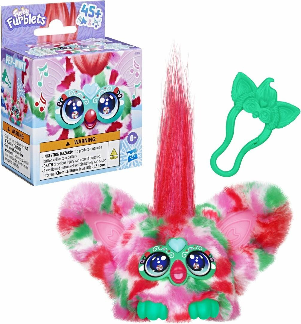 Hasbro Furby Furblets Pep-Mint interactief geanimeerd figuurtje met geluid