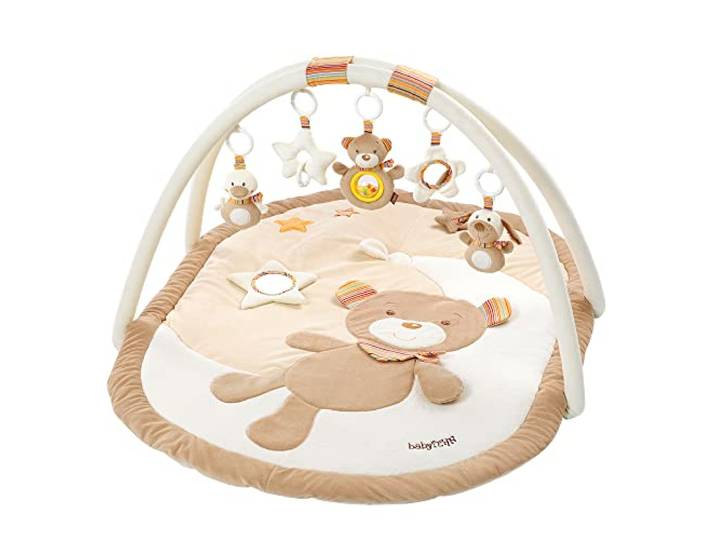 Fehn 3-D Activity-Decke Rainbow – Spielbogen & Anhänger für Babys