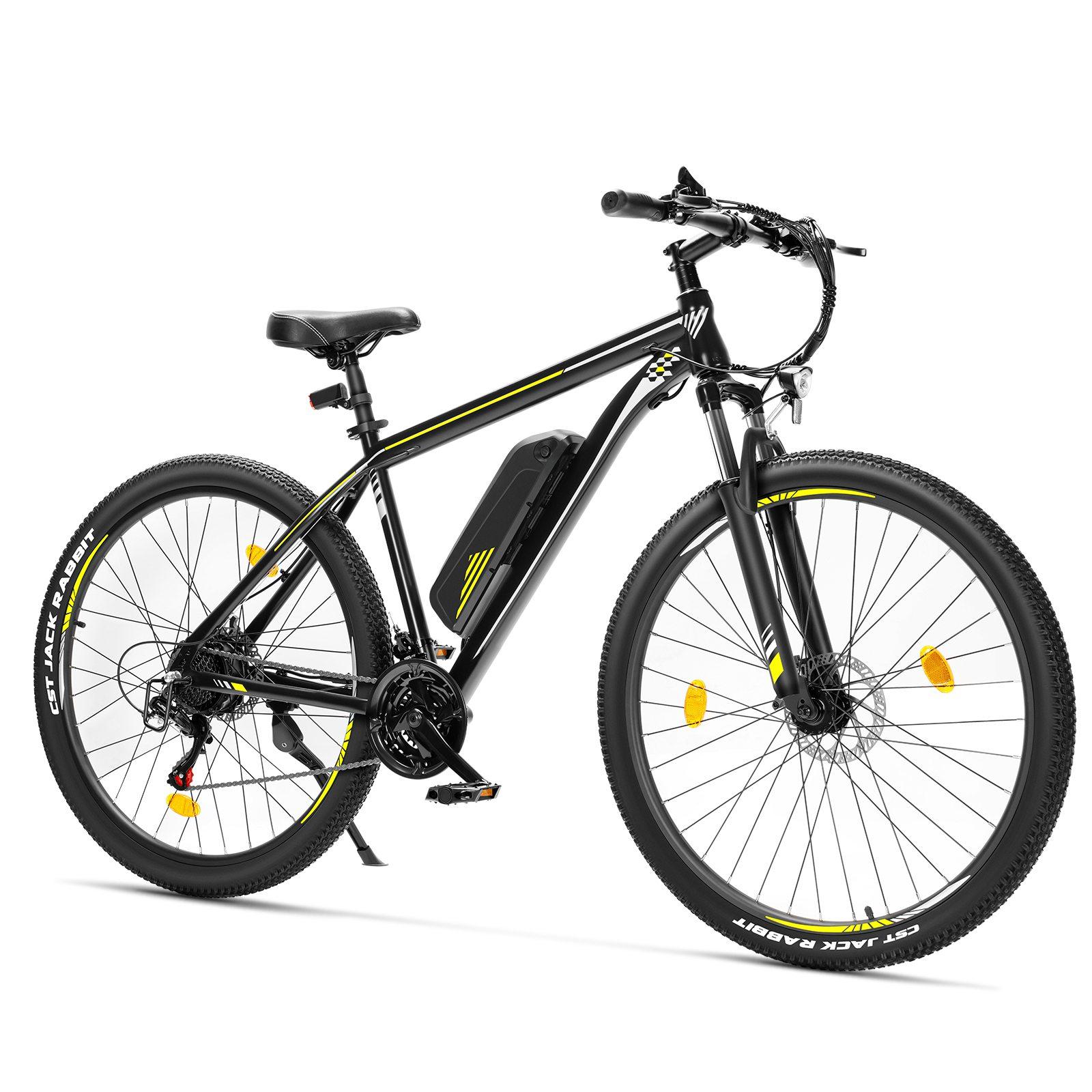 Touroll U1 29 E-Bike MTB, 250W Motor, 65km Reichweite, 29 Zoll, Shimano 21-Gang, Federgabel, LED Display