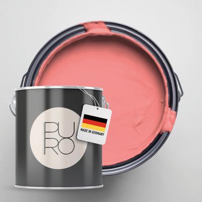 Wandfarbe A.S. CRÉATION "Premium Innenwandfarbe PURO Tuchmatt peachy pink", rosa (c2029 peachy pink), 5 l 5ml, Farben, ideal für Wohnzimmer, Schlafzimmer, Flur und Küche, Farbwelt Pink
