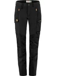 FJÄLLRÄVEN Fjallraven Damen Outdoorhose Nikka Curved, Black, 46