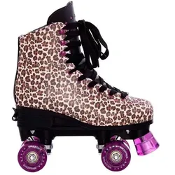 Supreme Rollers, Unisex, Rollschuhe, Del Rey Leopard (35, 36, 37, 38), Braun