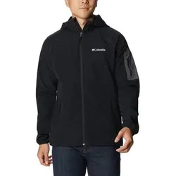 COLUMBIA Herren Jacke Tall Heights™ Hooded Softshell, Größe M in Schwarz Schwarz