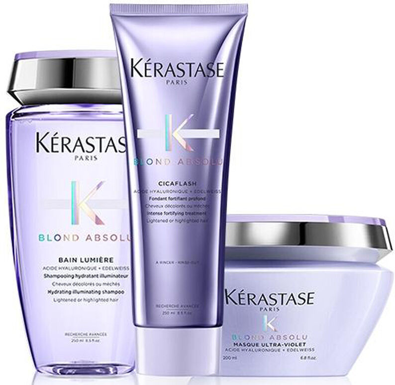 Kérastase Blond Absolu Bain Lumiere 250ml, Cicaflash Conditioner 250m