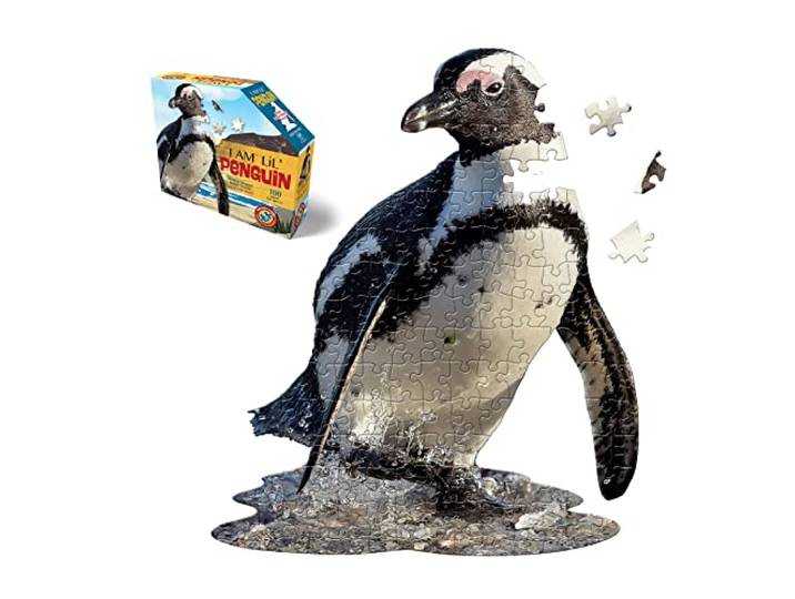Shape Puzzel Junior Pinguïn, contourpuzzel, 100 stukjes, voor kinderen en volwassenen