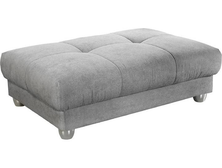 Hocker JOCKENHÖFER GRUPPE Siena, B: 144 cm , grau (hellgrau), B:144cm H:46cm T:99cm, Hocker, Hocker