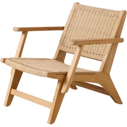 Loungesessel Eya Teak Indoor
