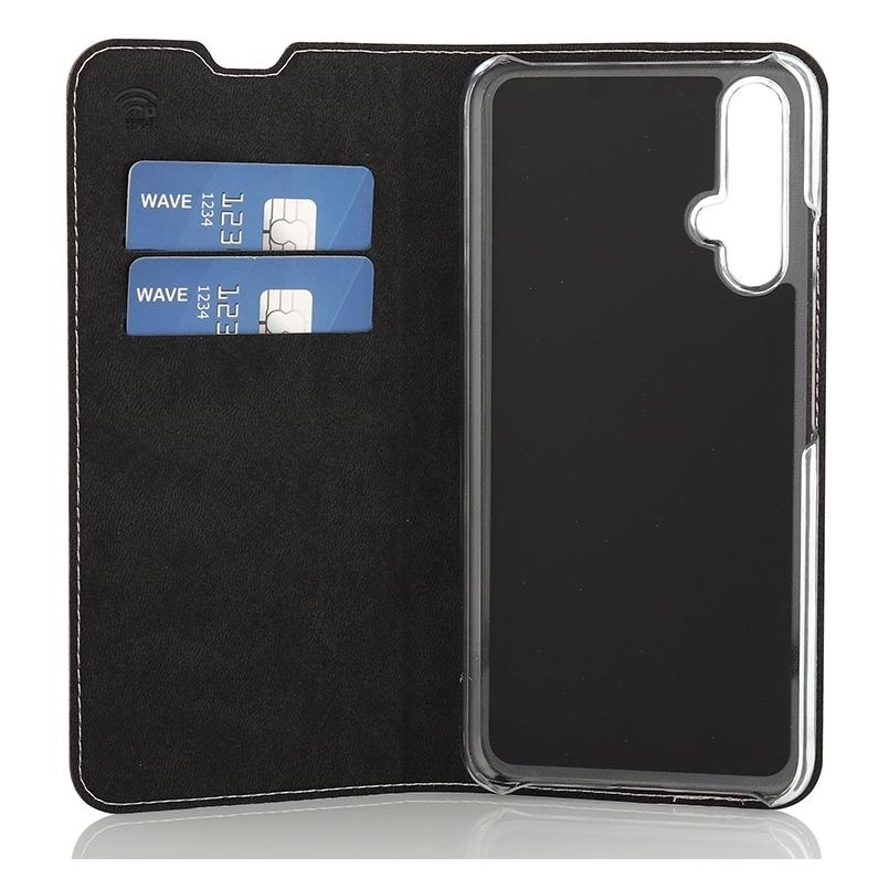 Wave BookCase -suojakotelo, Honor 20 / Huawei Nova 5T, ruusukulta (Honor 20, Huawei Nova 5T) (KSLT-HONOR20-RG)