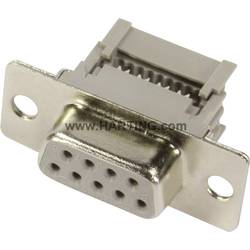 HARTING 09664186500 D-SUB Buchsenleiste 180 ° Polzahl: 37 Schneid-Klemm 1 St.
