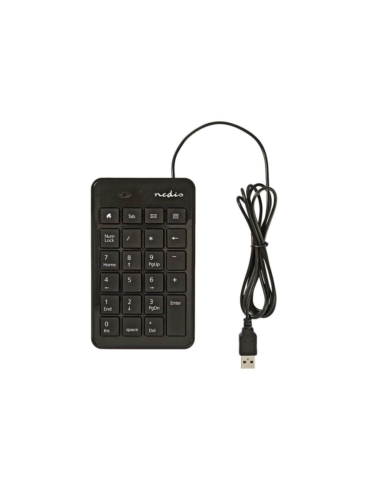 Nedis - numpad / keypad - black - Numpad - Schwarz