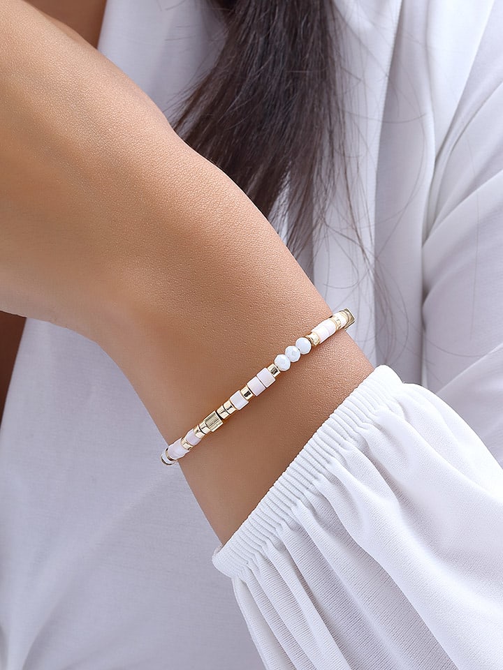 Nakkash Vergold. Armband mit Zierperlen - onesize