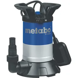 Metabo, Wasserpumpe, Klarwasser-Tauchpumpe TP 13000 S / 550 Watt (Klarwasserpumpe)