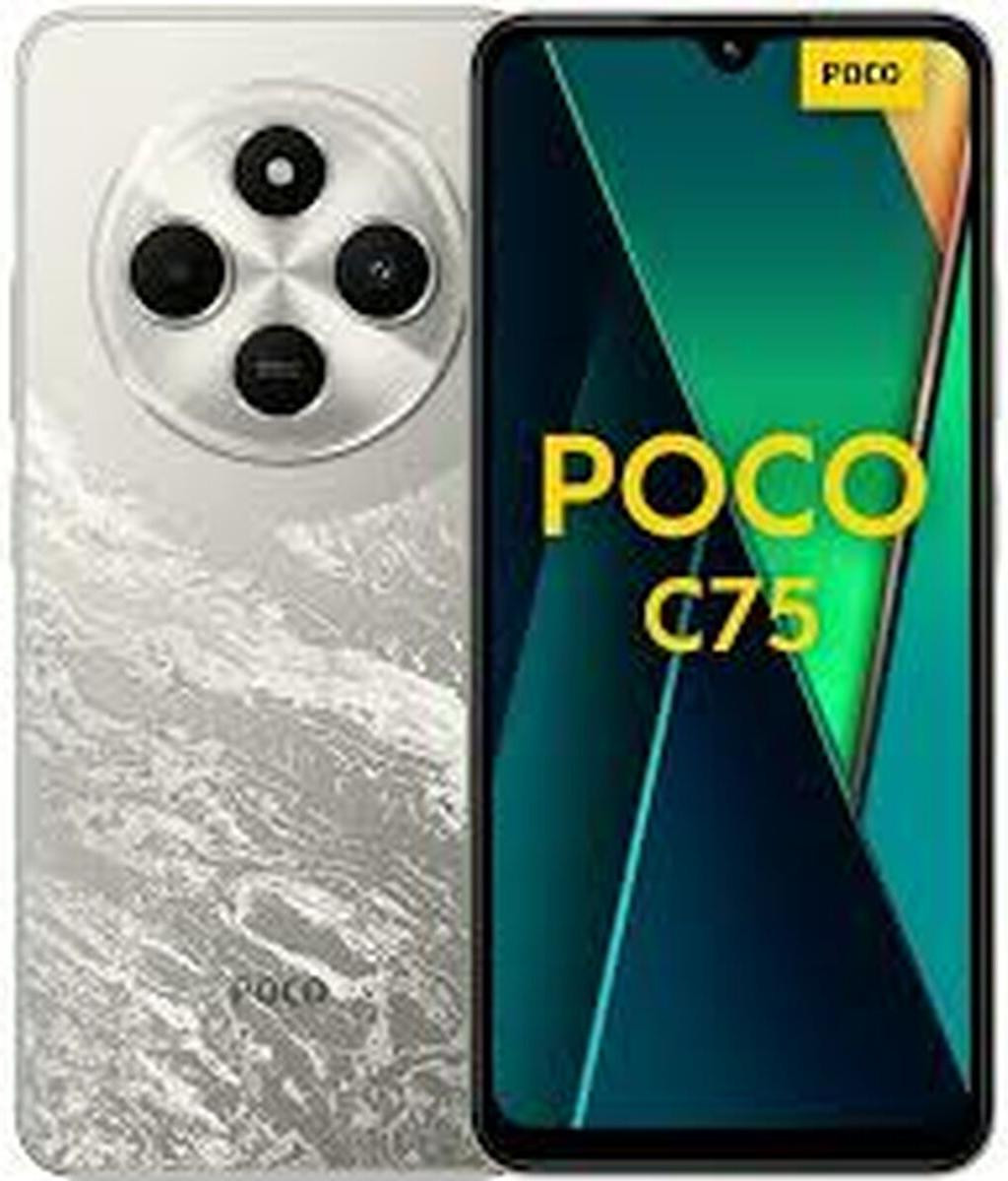 Xiaomi Poco C75 Dual SIM Smartphone, 6GB RAM, 128GB opslag, goud