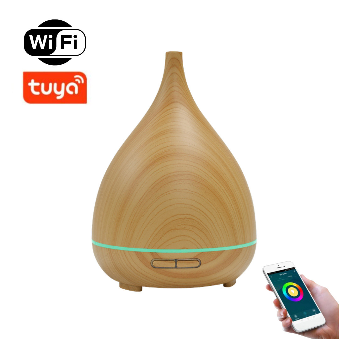 BOT Smart aroma diffuser B8 - lichtbruin hout