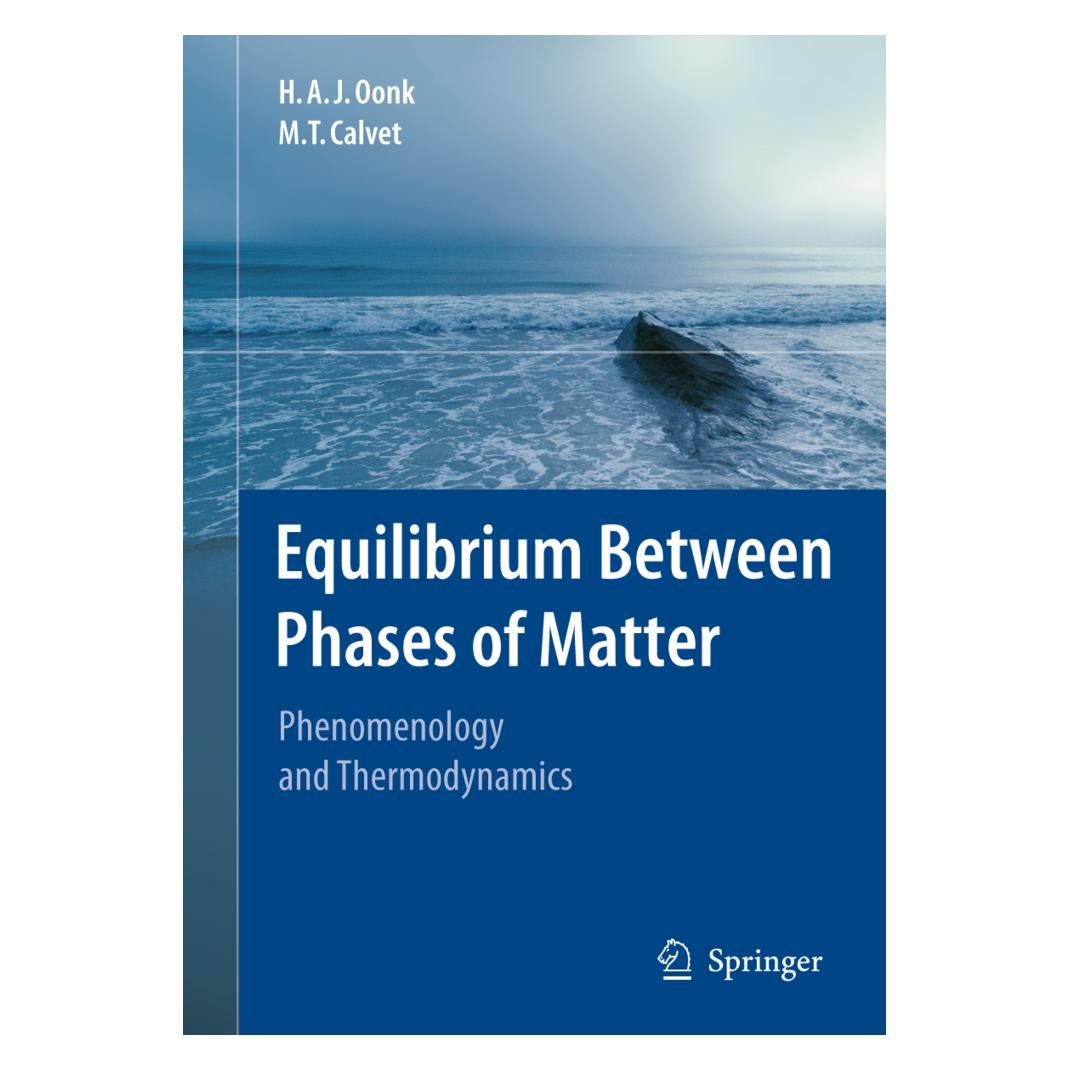 Springer Equilibrium Between Phases of Matter (Englisch, Softcover, H.A.J. Oonk, M T Calvet) (55378992)