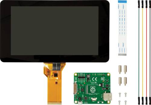 Raspberry Pi Touch Display Display-Modul 17.8cm (7 Zoll) 800 x 480 Pixel Passend für (Entwicklungskits): Raspberry Pi