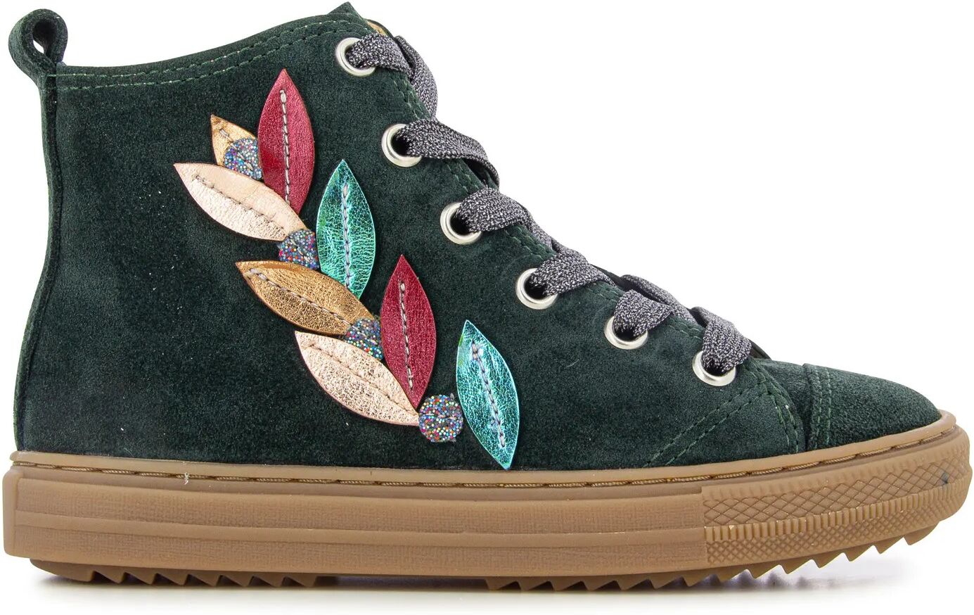 Pom d'Api Baskets Zip Swag Tender Vert sapin 31