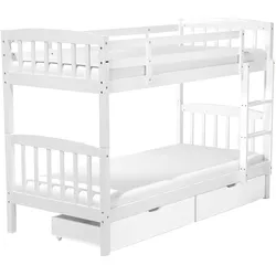 HOCHBETT Weiß 90-200 cm Revin