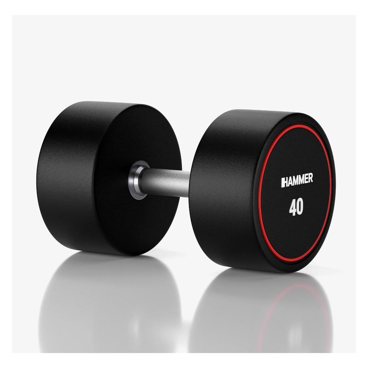 Hammer Fitness Kompakthantel PU 40 kg (1 x 40 kg) (17435)