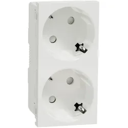 Schneider Electric Doppelsteckdose OL45 Unica NU306618