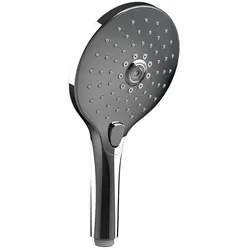 Gessi Origini Antikalk-Handbrause, mit Druckknopf-Wahlschalter, 3-Strahl, 47351713, Farbe: Messing Antik