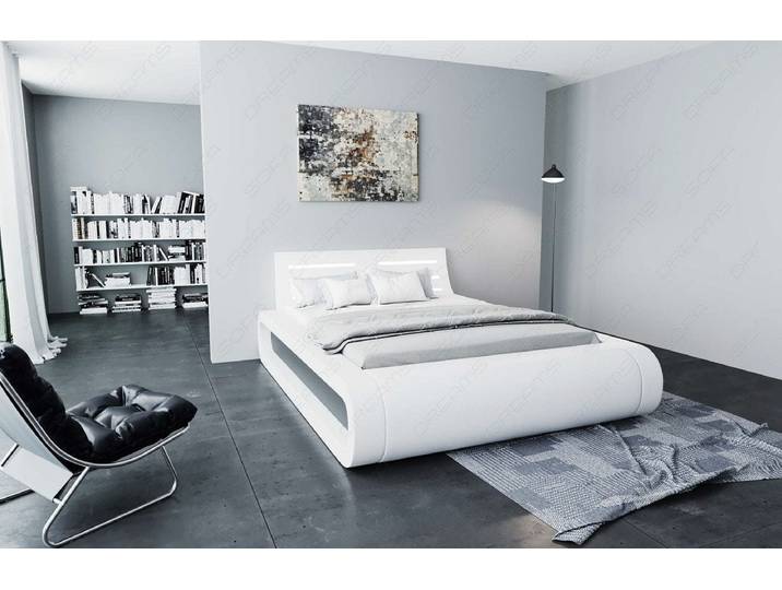Wasserbett Sorano mit LED und gerundeten Seitenteilen