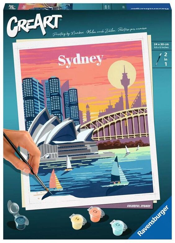Ravensburger CreArt Sydney - Grand Format - Peinture au numéro