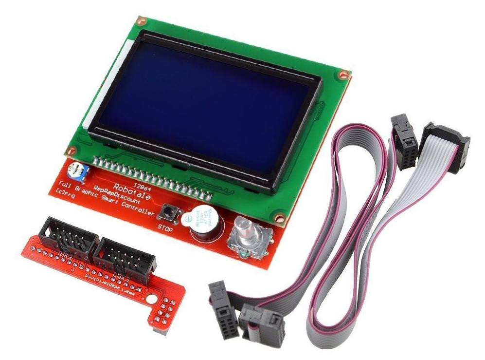 Dripio 3D-printer controller kit met Ramp 1.4, A4988 en 12864 LCD-scherm