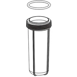 Grünbeck Filterglocke blau Feinfilter 3/4"-1 101636e 1/4