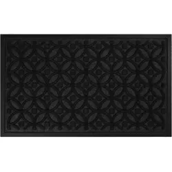 WECONhome Fußmatte Midnight Mosaic anthrazit 40x60 cm