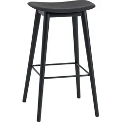 Fiber Barhocker 75 cm schwarz