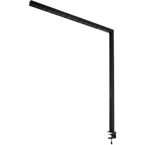 Luxula Schreibtischlampe LX700145, schwarz, LED, dimmbar, mit Tischklemme, 3500 Lumen, neutralweiß