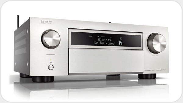 Denon AVC X6700H *silber* 11.2-Kanal 8K AV-Verstärker mit HEOS Built-in und Sprachsteuerung DE07276