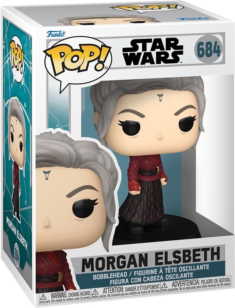 Funko Pop! Disney: Star Wars Ahsoka S2 - Morgan Elsbeth #684 Bobble-Head Vinyl