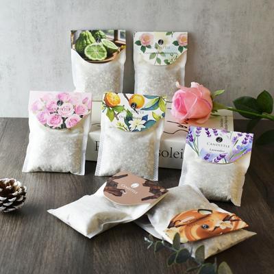 Inspire Select Hanging Scented Sachet Air Freshener Long Lasting Fragrance For Closet, Wardrobe & Home rose 5 Packs