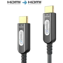 FiberX Serie - HDMI 4K Gepanzertes Glasfaser Extender Kabel - 20m