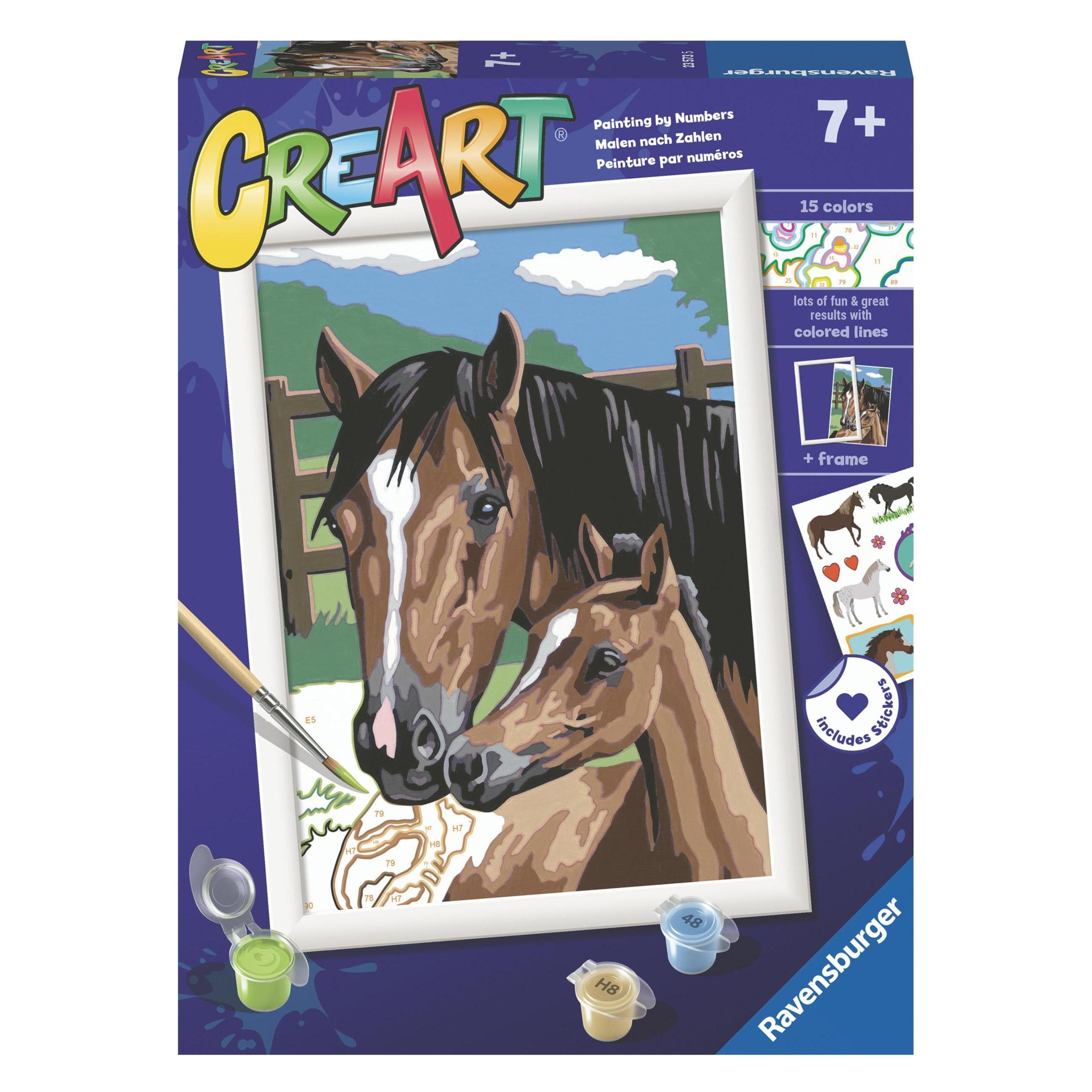 Ravensburger CreArt Foaling Around (4005556235735)