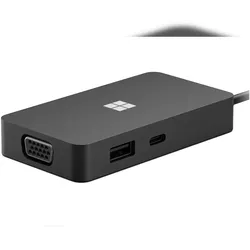 Microsoft USB-C Travel Hub Black USB-Grafikadapter Schwarz