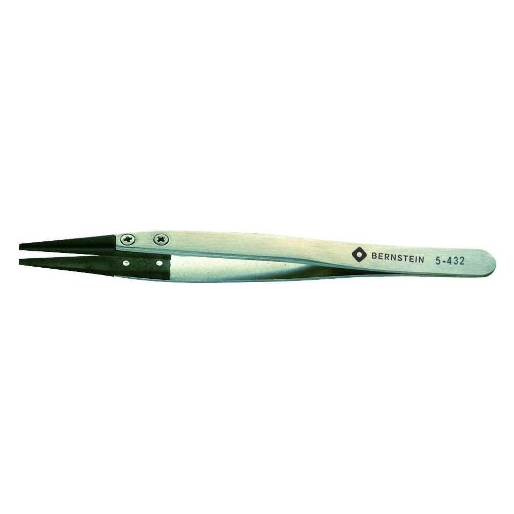 Bernstein Präzisionspinzette Stumpf 125 (5-432)