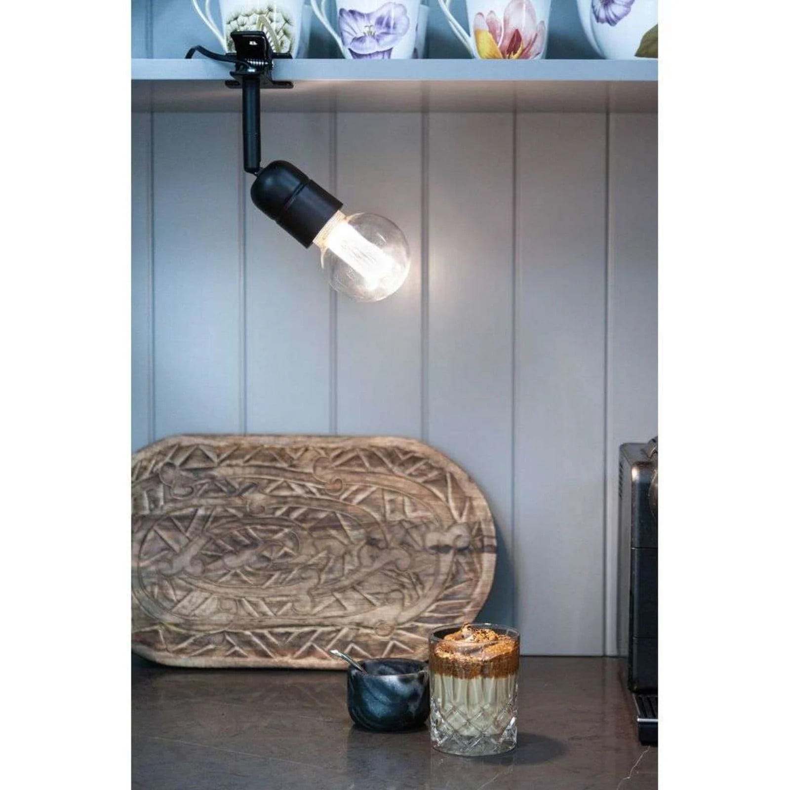 Halo Design Elegance Klemlamp Black - Metaal