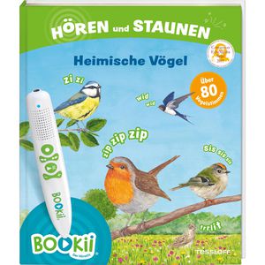 BOOKii Spielbuch 378867509 Hören und Staunen - Heimische Vögel, ab 4 Jahre, interaktives Sachbuch