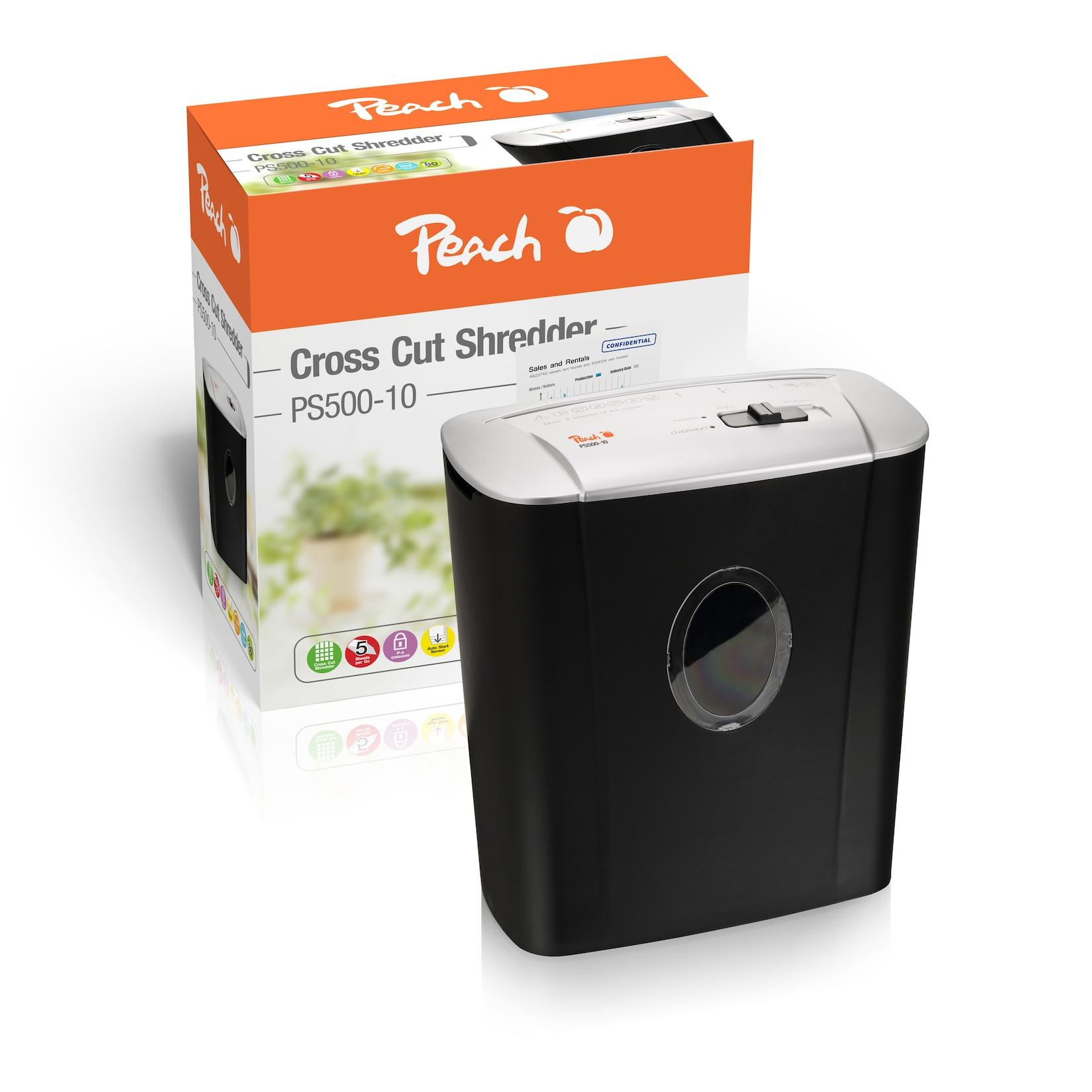 Peach P-4 - 6 Blatt - Aktenvernichter - PS500-10